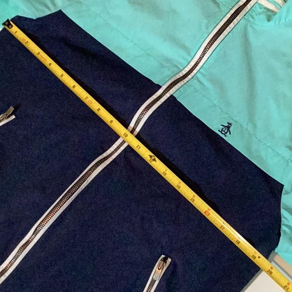 Penguin by Munsingwear windbreaker jacket,Small, zipper pockets,Velcro close,Sm - Picture 14 of 16